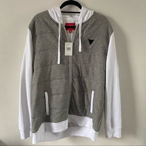 GUESS zip up sweater NWT